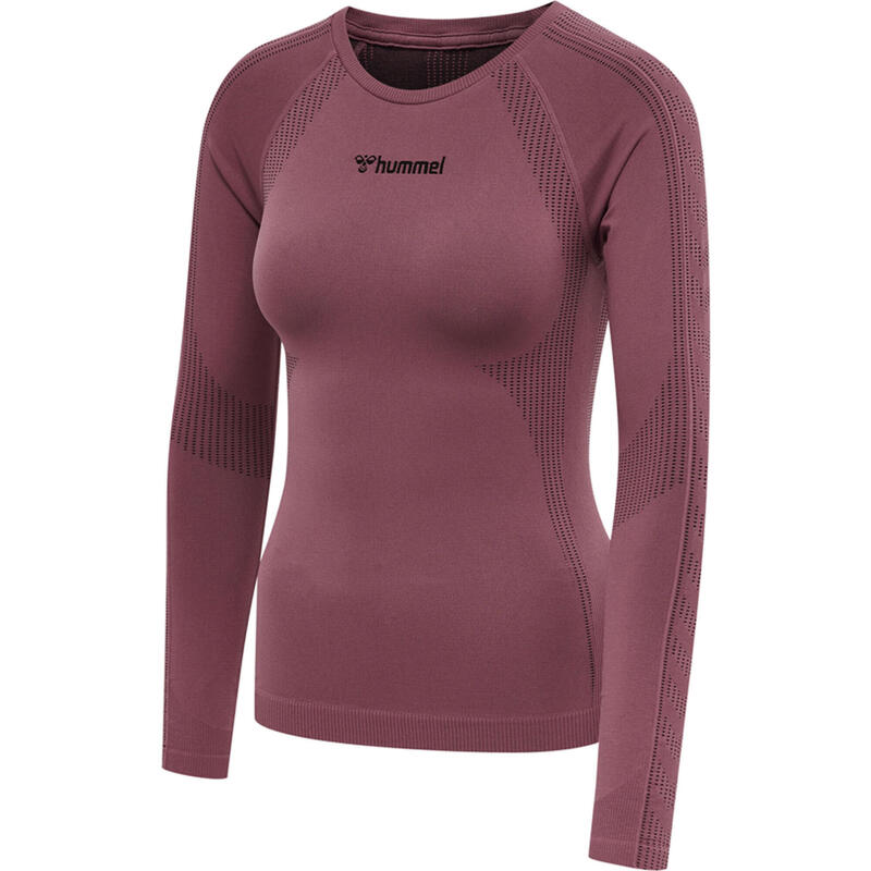 Hmlshaping Camiseta sin costuras L/S Camiseta manga larga Mujer