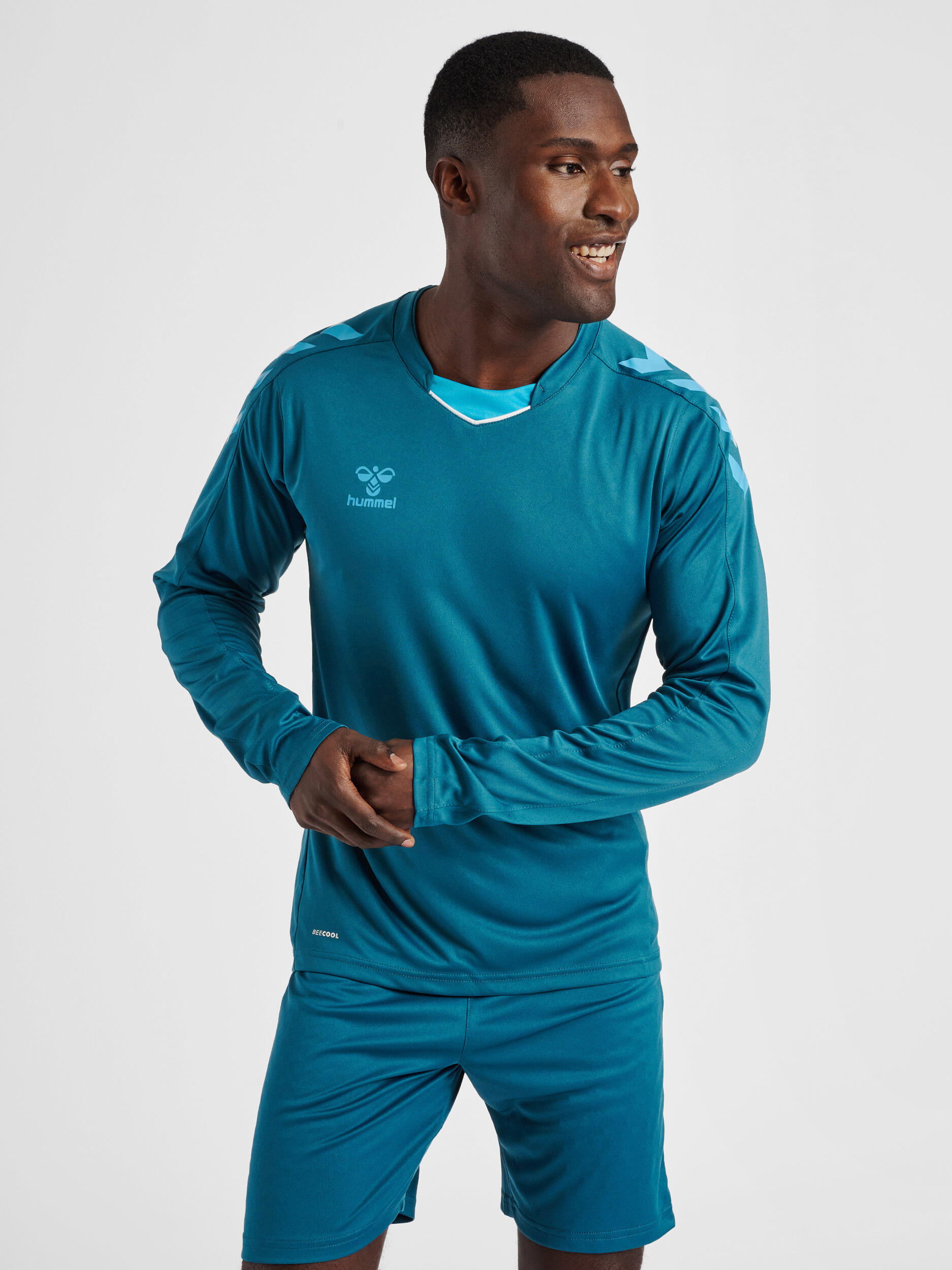 Kempa Emotion 27 Maglietta A Maniche Lunghe Unisex - 100% Poliestere Riciclato, 2 Face Dry Tech - Per Pallamano, Fitness, Indoor - Disponibile In Vari Colori