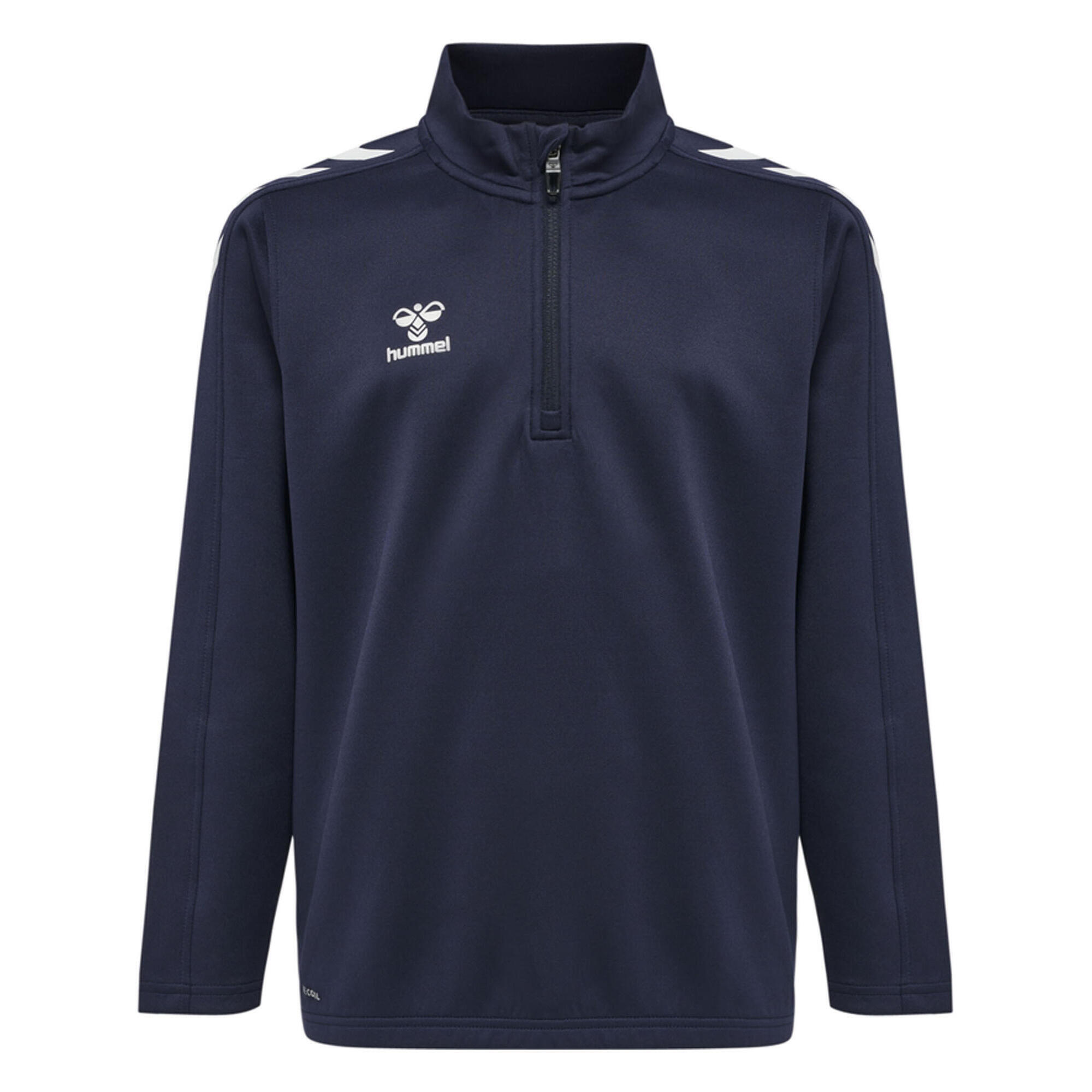 Halve Rits Sweatshirt Hmlcore Uniseks Kinderen HUMMEL 1/7