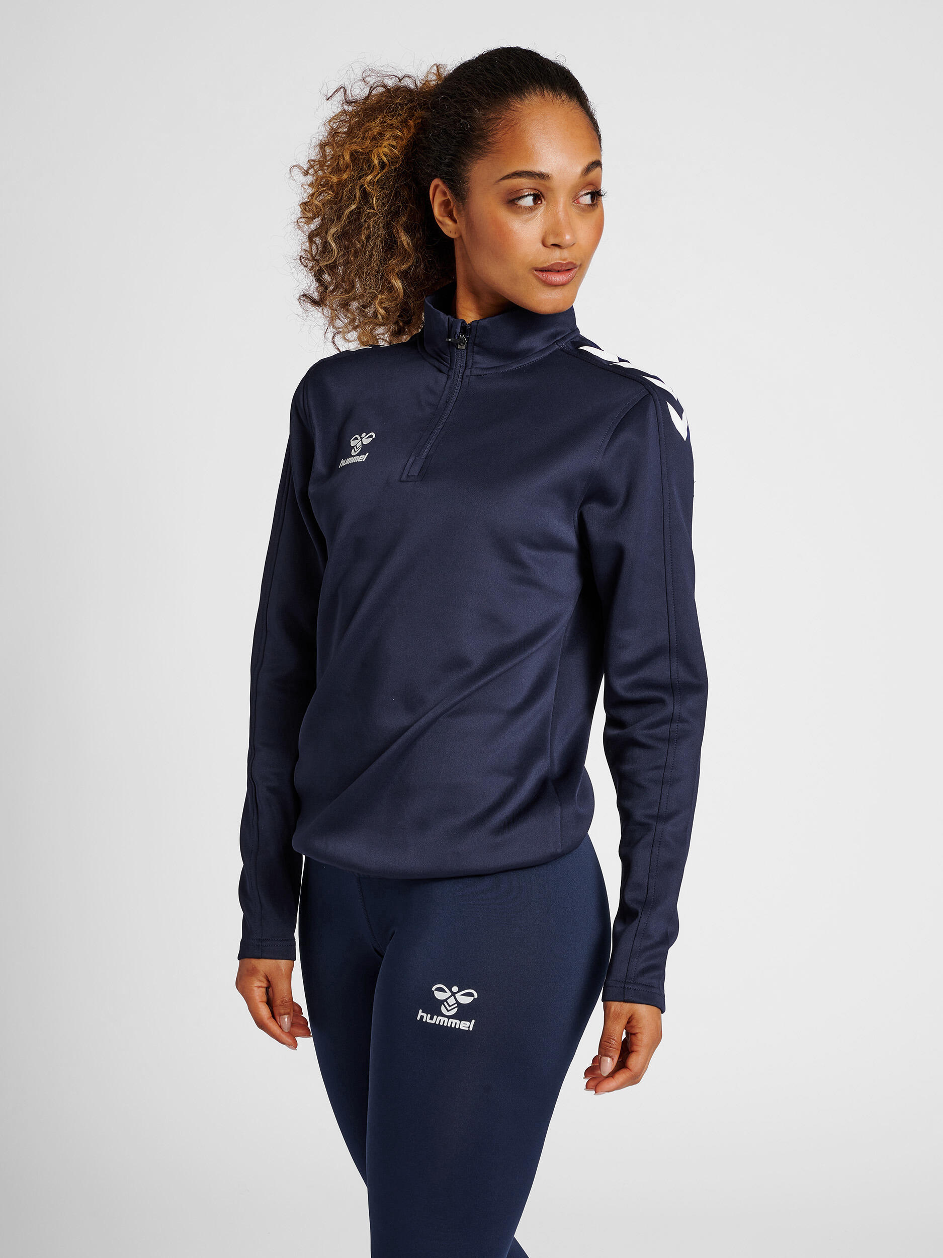 HUMMEL Zip Sudadera Hmlcore Multideporte Mujer Transpirable De Secado Rápido Hummel