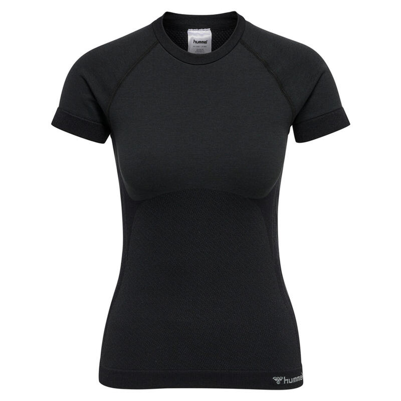 T-Shirt Hmlclea Yoga Femme Extensible Respirant Séchage Rapide Sans Couture