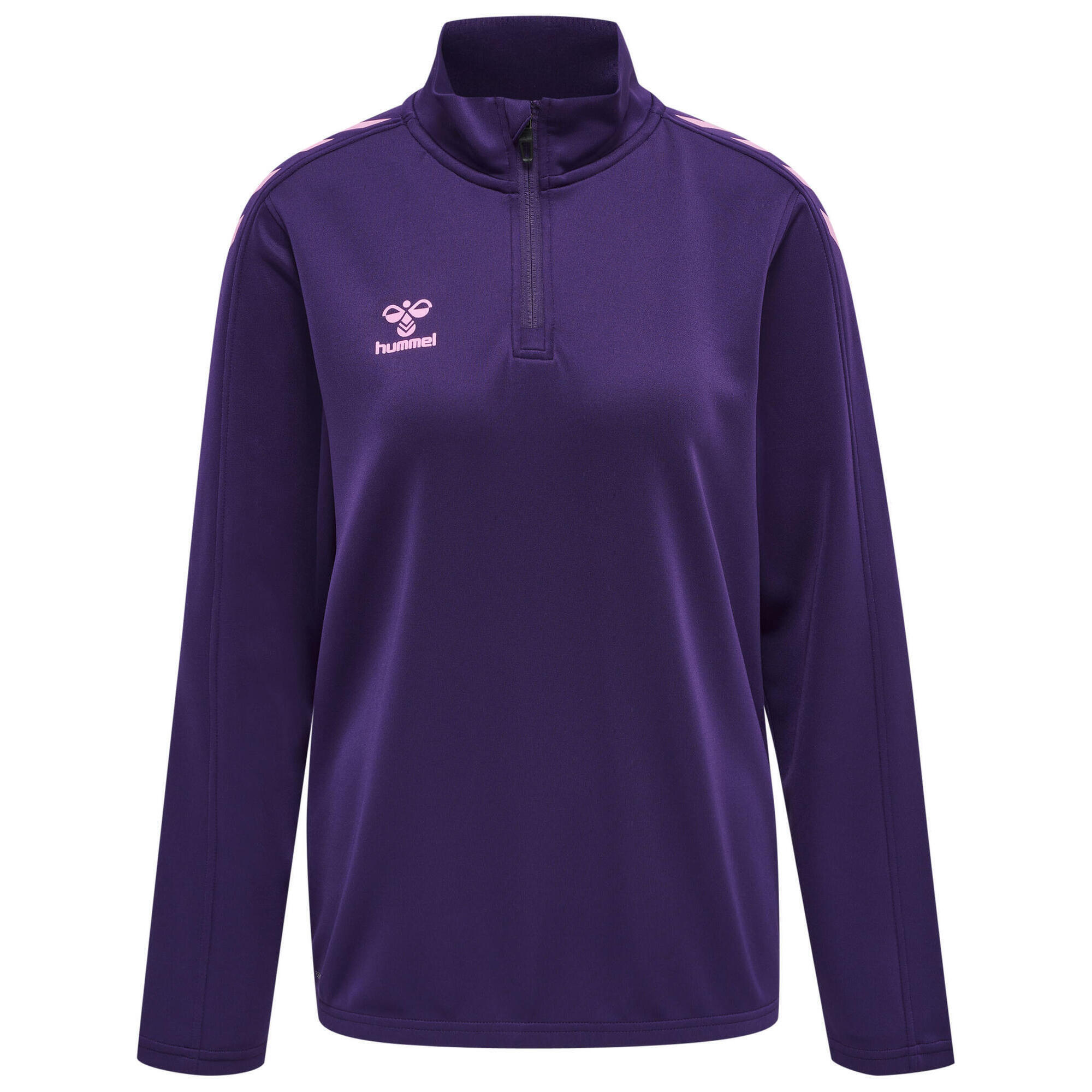 Demie-Fermeture Éclair Zip Sweat-Shirt Hmlcore Femme 5/7
