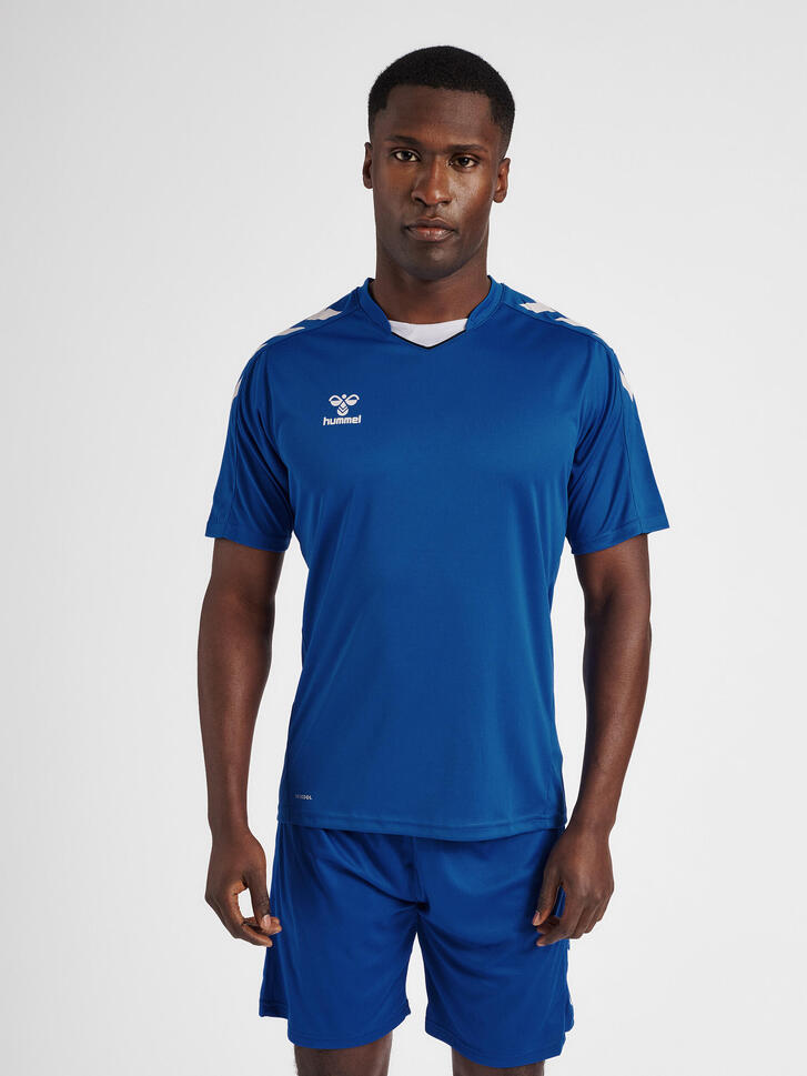 Koszulka piłkarska z krótkim rękawem męska Hummel Core XK Poly Jersey S/S