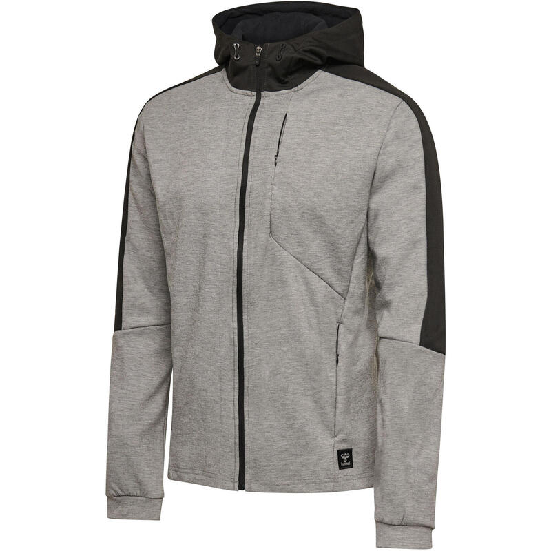 Fermeture Éclair Zip Kapuzenpullover Hmltropper Yoga Homme HUMMEL