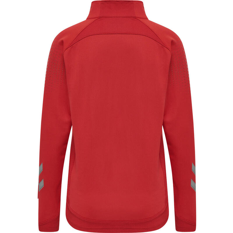 Demie-Fermeture Éclair Zip Sweat-Shirt Hmllead Femme HUMMEL