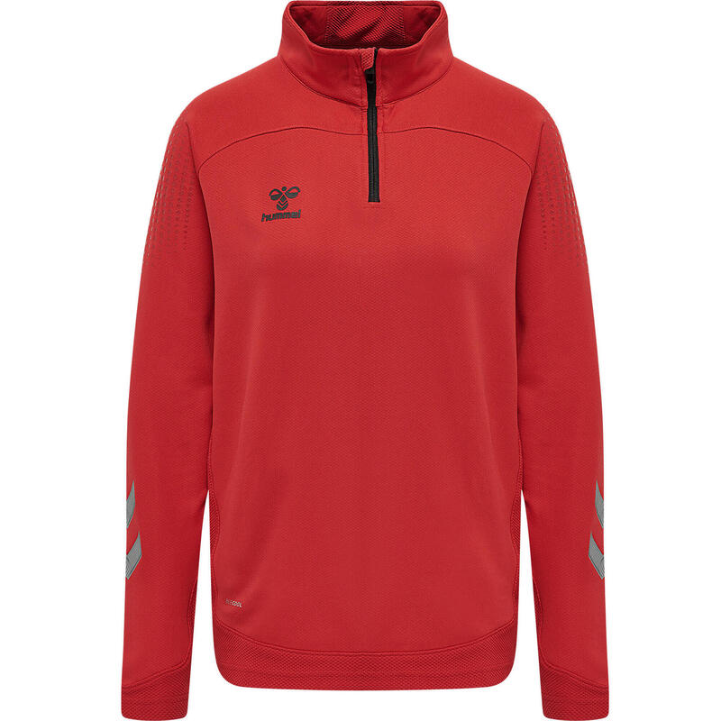 Demie-Fermeture Éclair Zip Sweat-Shirt Hmllead Femme HUMMEL
