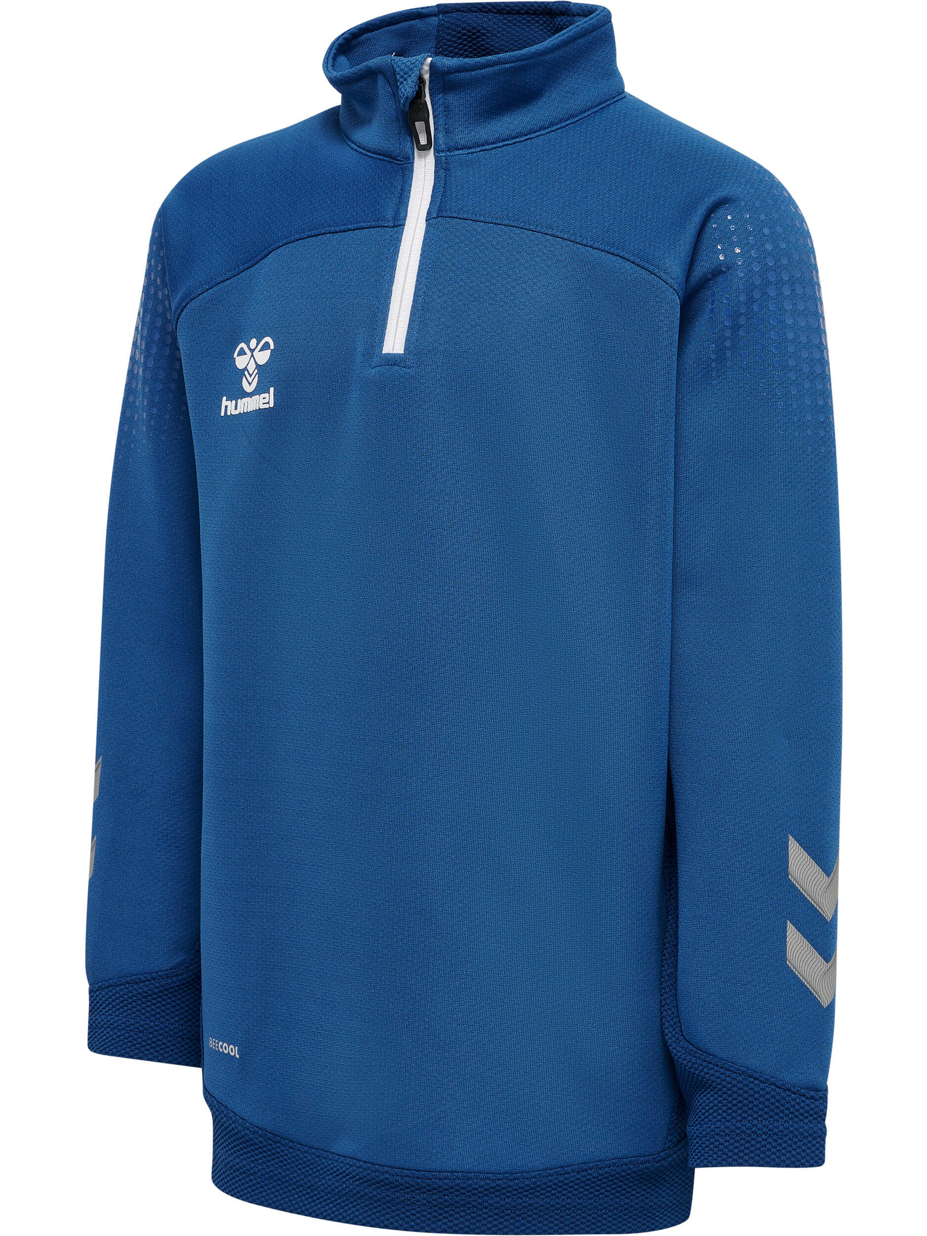Dziecięca bluza dresowa z półzamkiem Hummel Lead 4/4