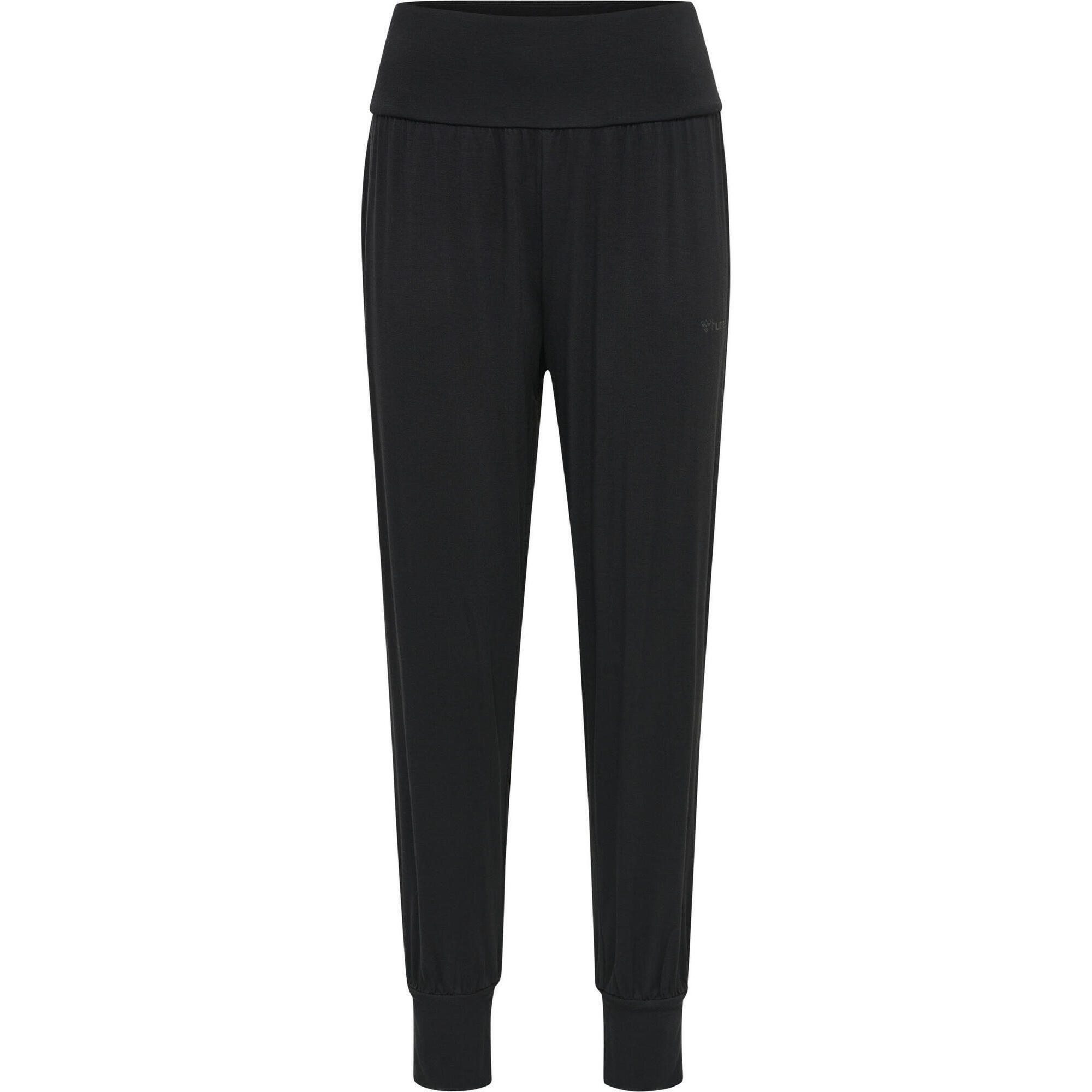 Pantaloni Jogging Donna Cecil - Morbidi In Poliestere E Viscosa Con Cintura Elastica