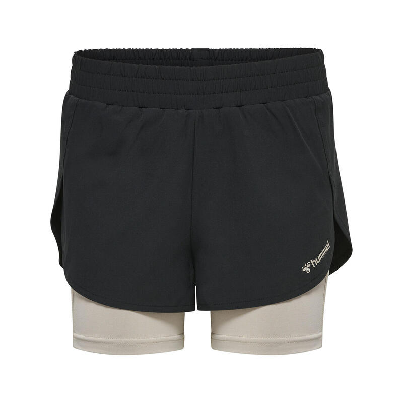 2-in-1-Shorts für Frauen Hummel MT Track