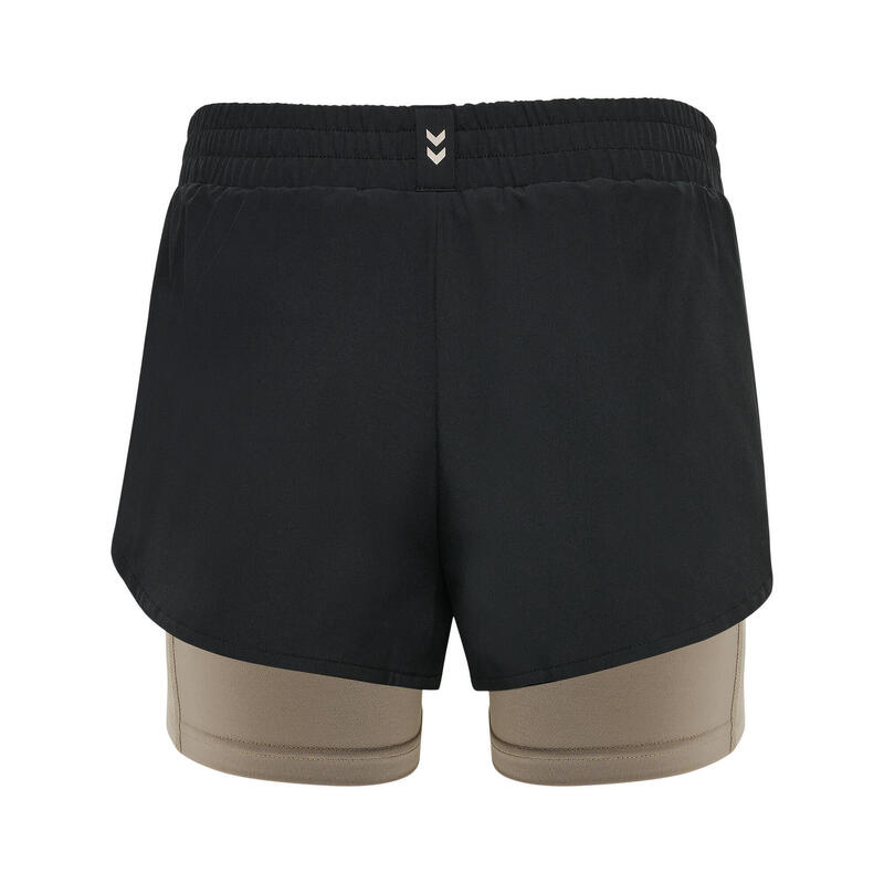 Short 2 en 1 femme Hummel MT Track