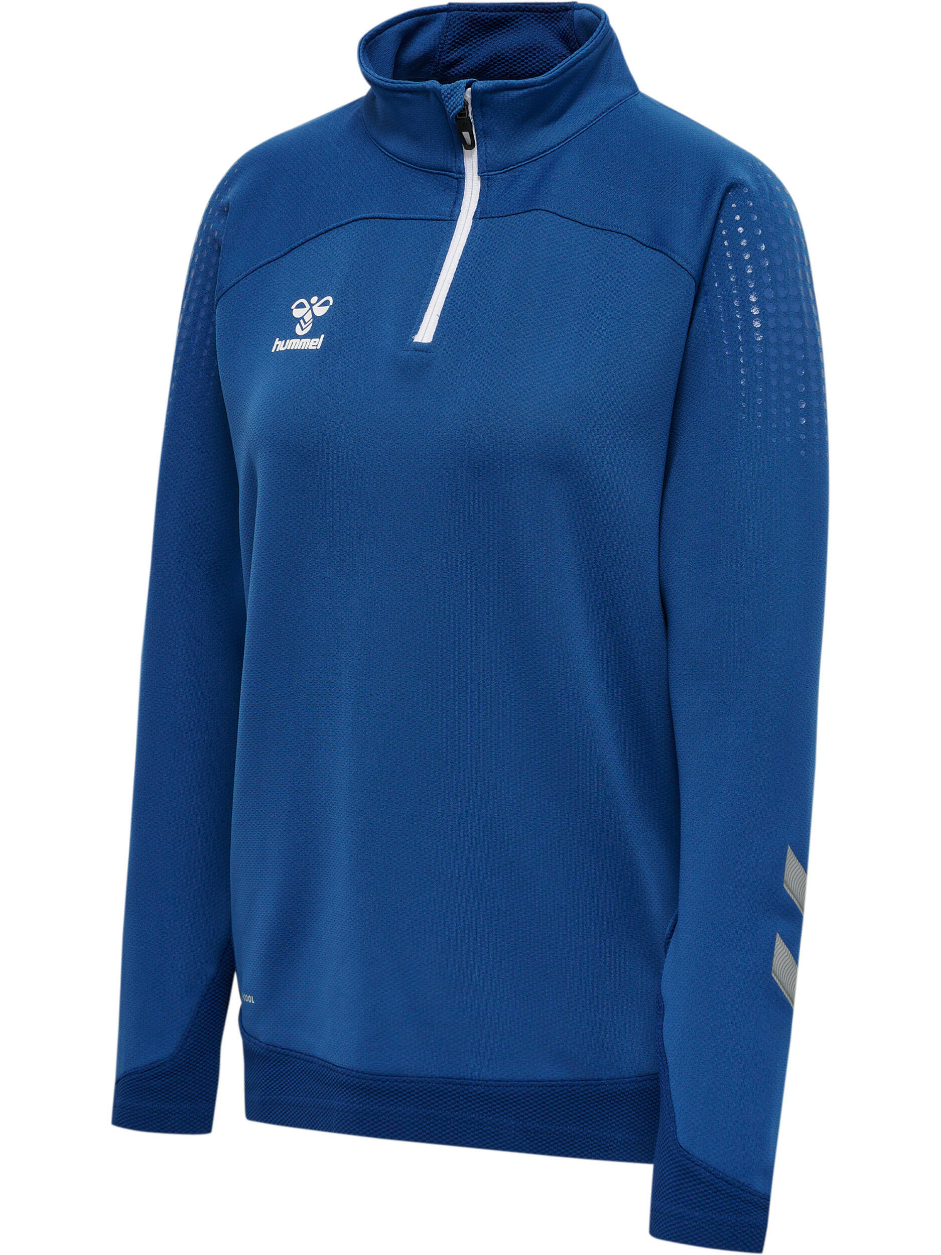 Trainingsjacke mit halbem Reißverschluss Damen Hummel Lead 4/5