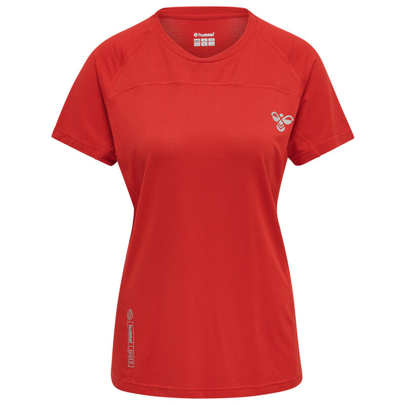 Camiseta Hmlgg12 Multideporte Mujer Transpirable De Secado Rápido Hummel