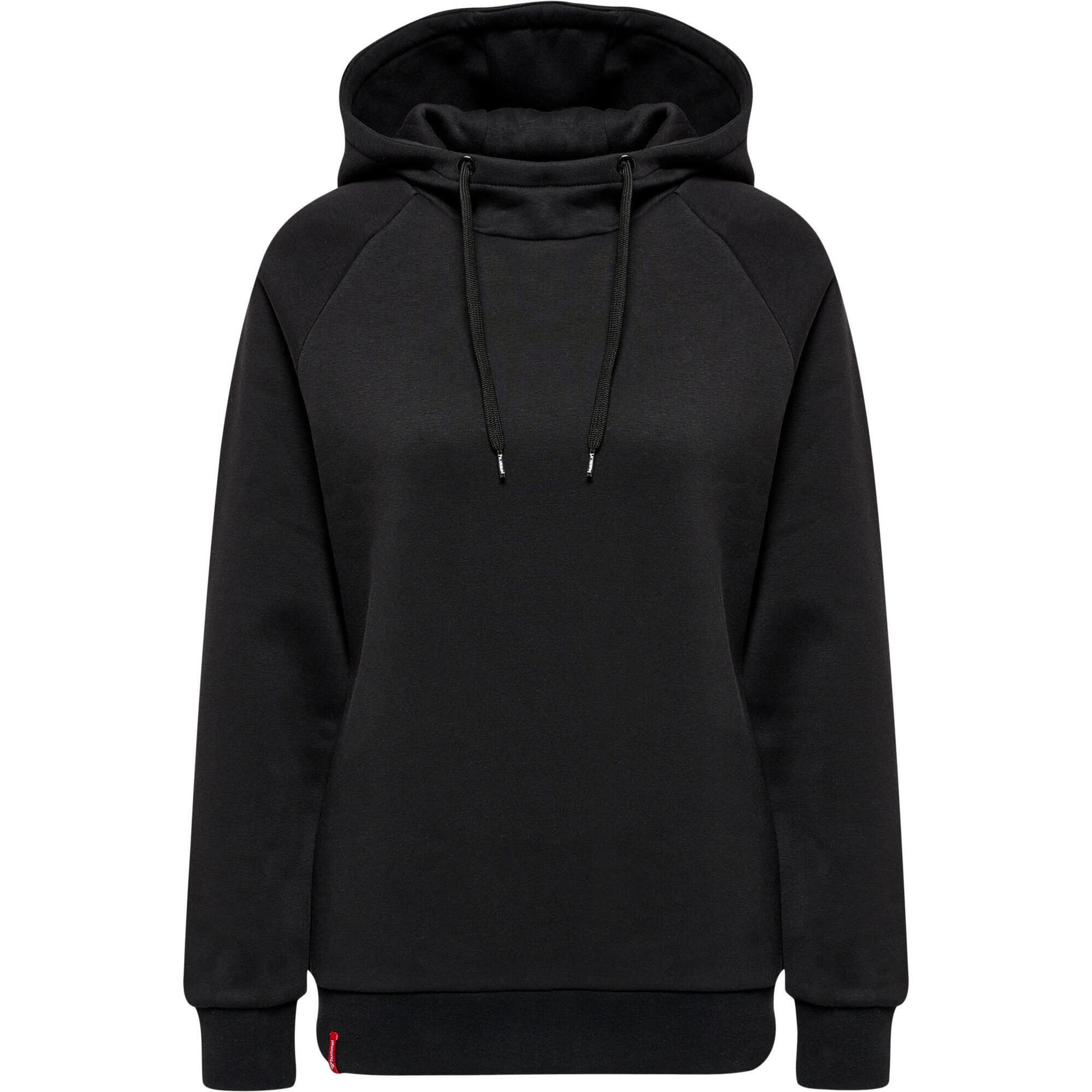 Women's hooded sweatshirt Hummel red Heavy