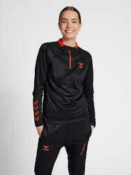 Demie-Fermeture Éclair Zip Sweat-Shirt Hmlgg12 Femme HUMMEL