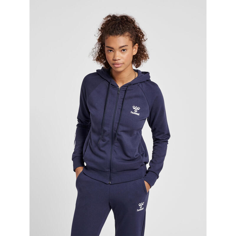 Zip Kapuzenpullover Hmlnoni Femme Hummel