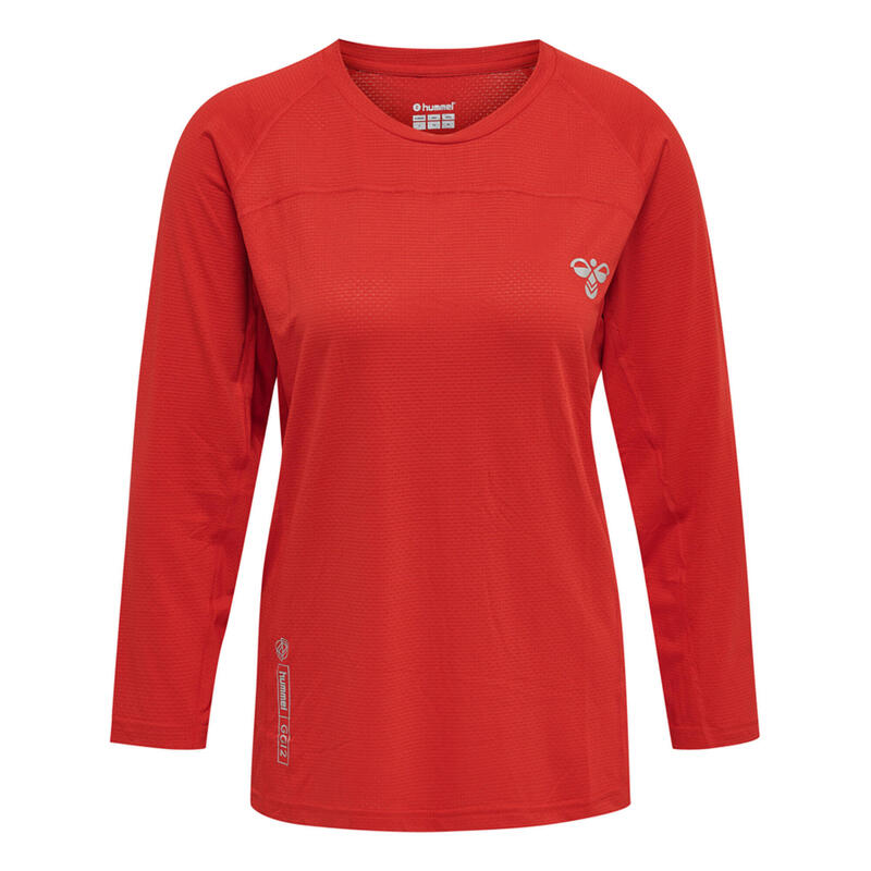 Camiseta Hmlgg12 Multideporte Mujer Transpirable De Secado Rápido Hummel