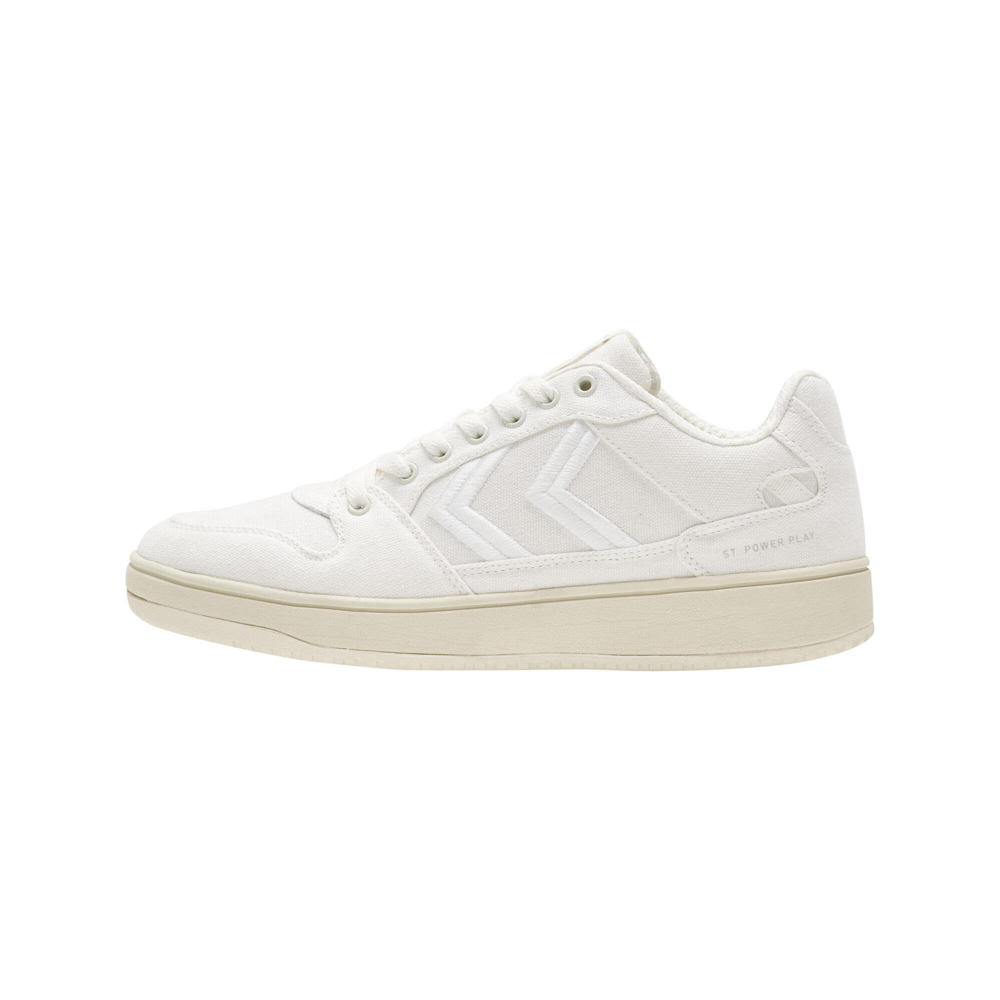 Hummel - Hummel Sneaker St. Power Play Canvas - Baskets - Blanc - 38 - Decathlon