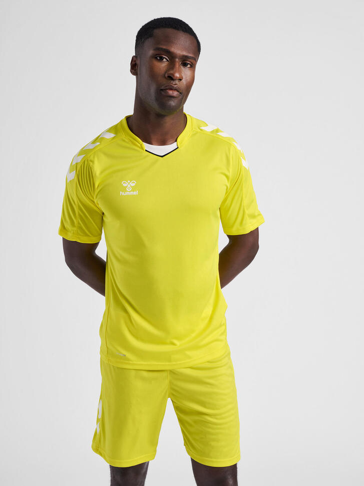 Koszulka piłkarska z krótkim rękawem męska Hummel Core XK Poly Jersey S/S