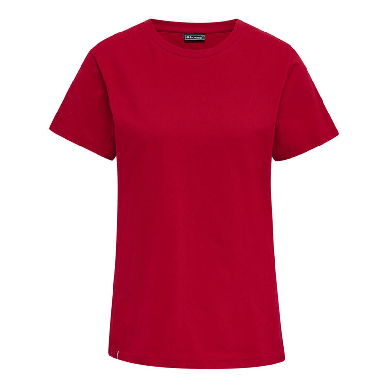 T-shirt de mulher Hummel Red Basic