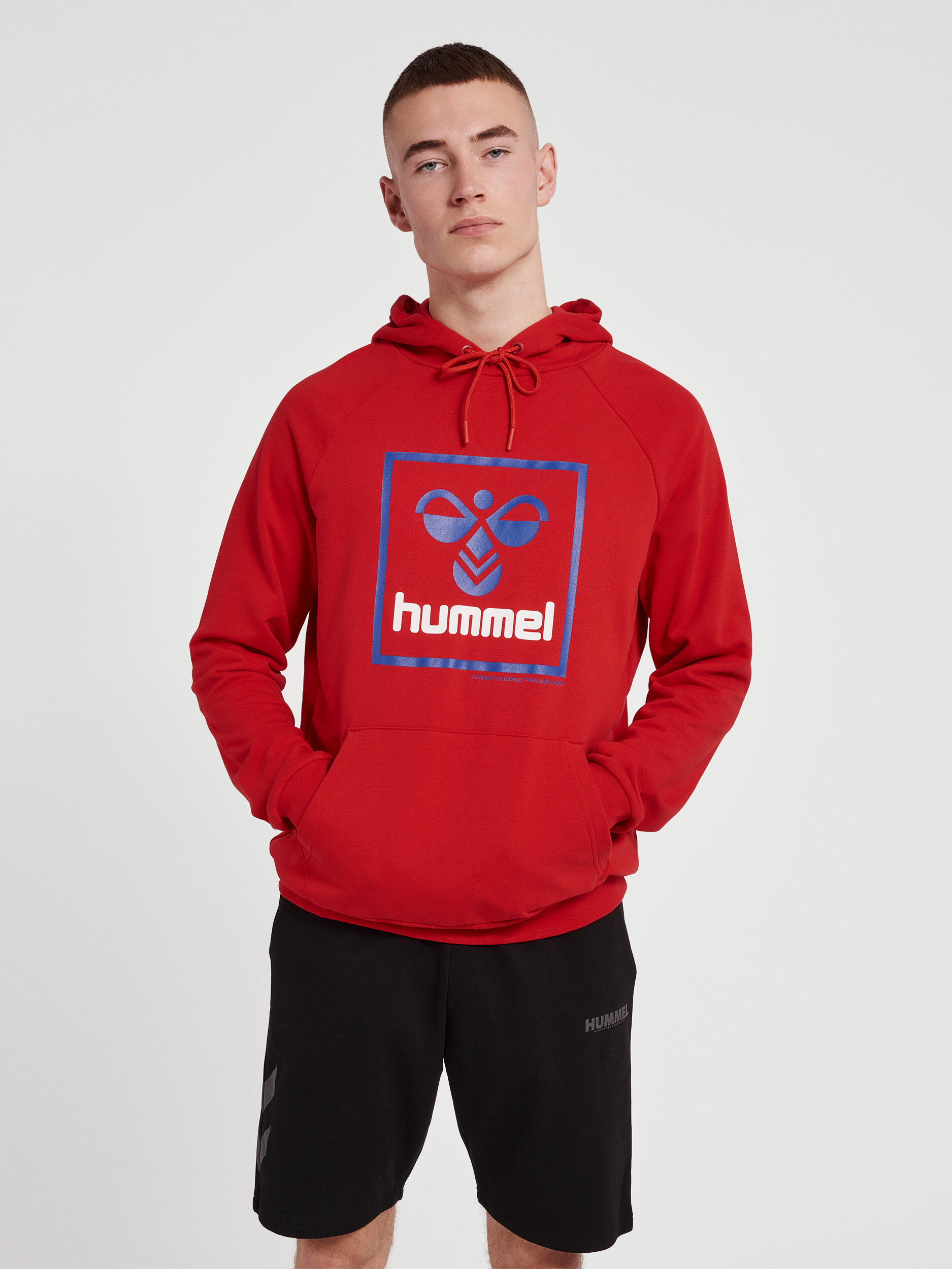 Trekkoordsluiting Hoodie Hmlisam Heren HUMMEL 2/7