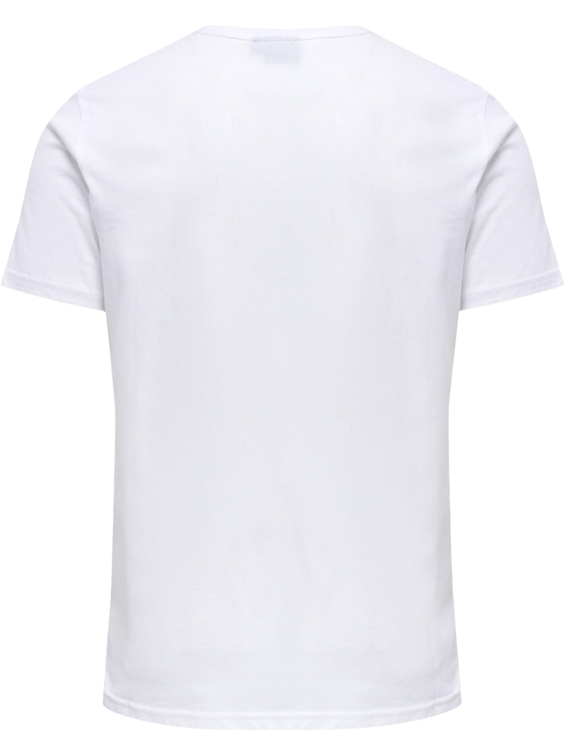Camiseta hombre ajuste estándar Hummel Hmlisam, blanco 5/6
