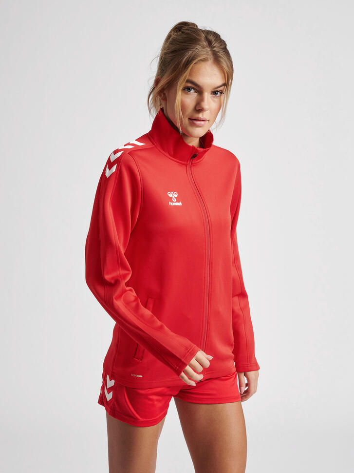 Bluza do piłki ręcznej damska Hummel Core XK Poly Zip Sweat Woman