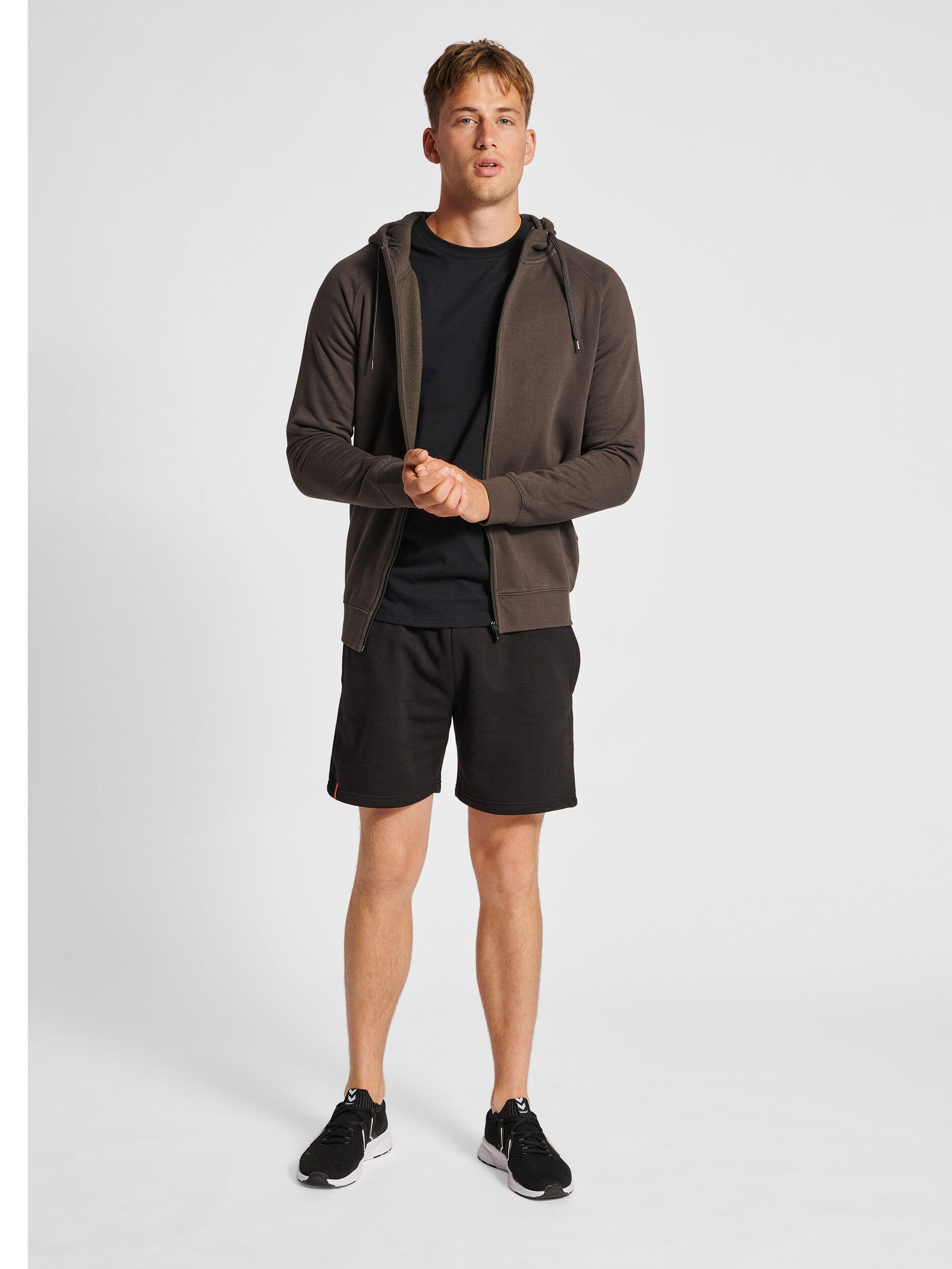 HUMMEL Zip-up hoodie Hummel Red Classic