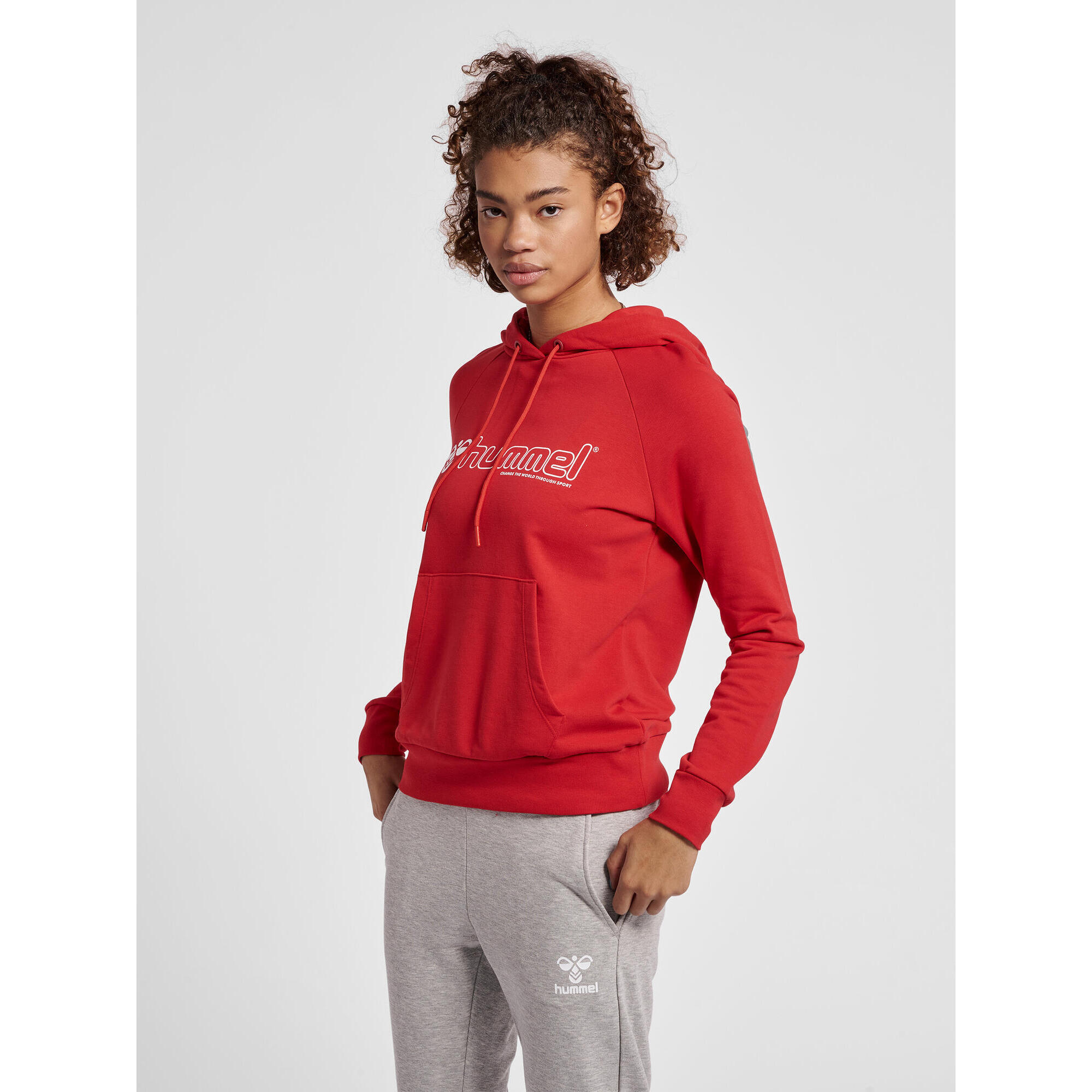 Hummel - Fermeture À Cordon Chaussure D'Intérieur Hmlnoni Femme Hummel - Sweat-shirt - Rouge - S - Decathlon