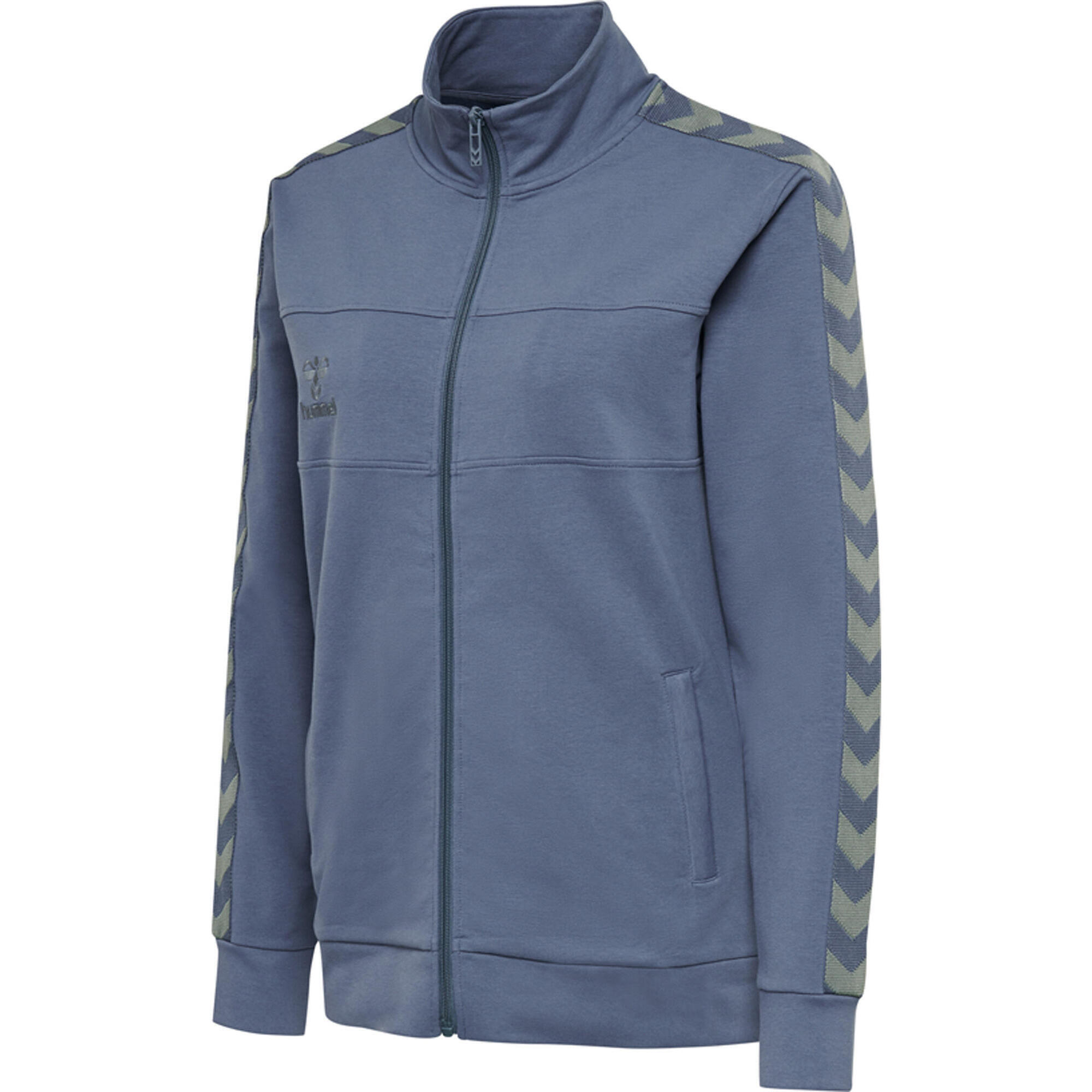 Felpa da donna Hummel zip Lmove Classic 3/7