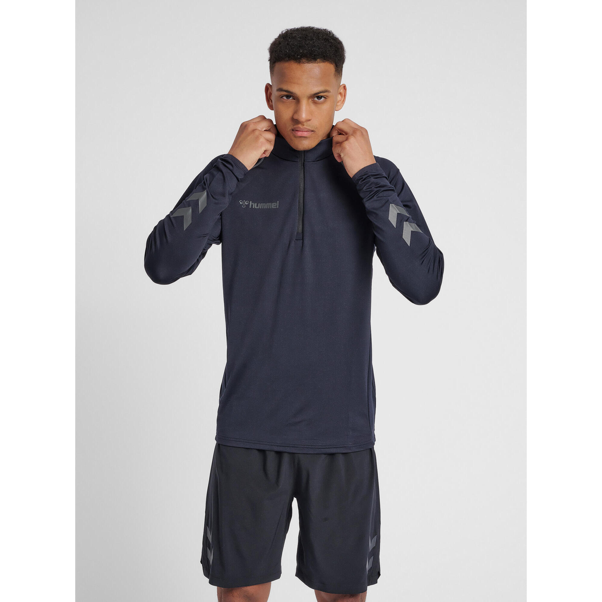 HUMMEL Sweatshirt Hummel Half Zip hmlAUTHENTIC Pro