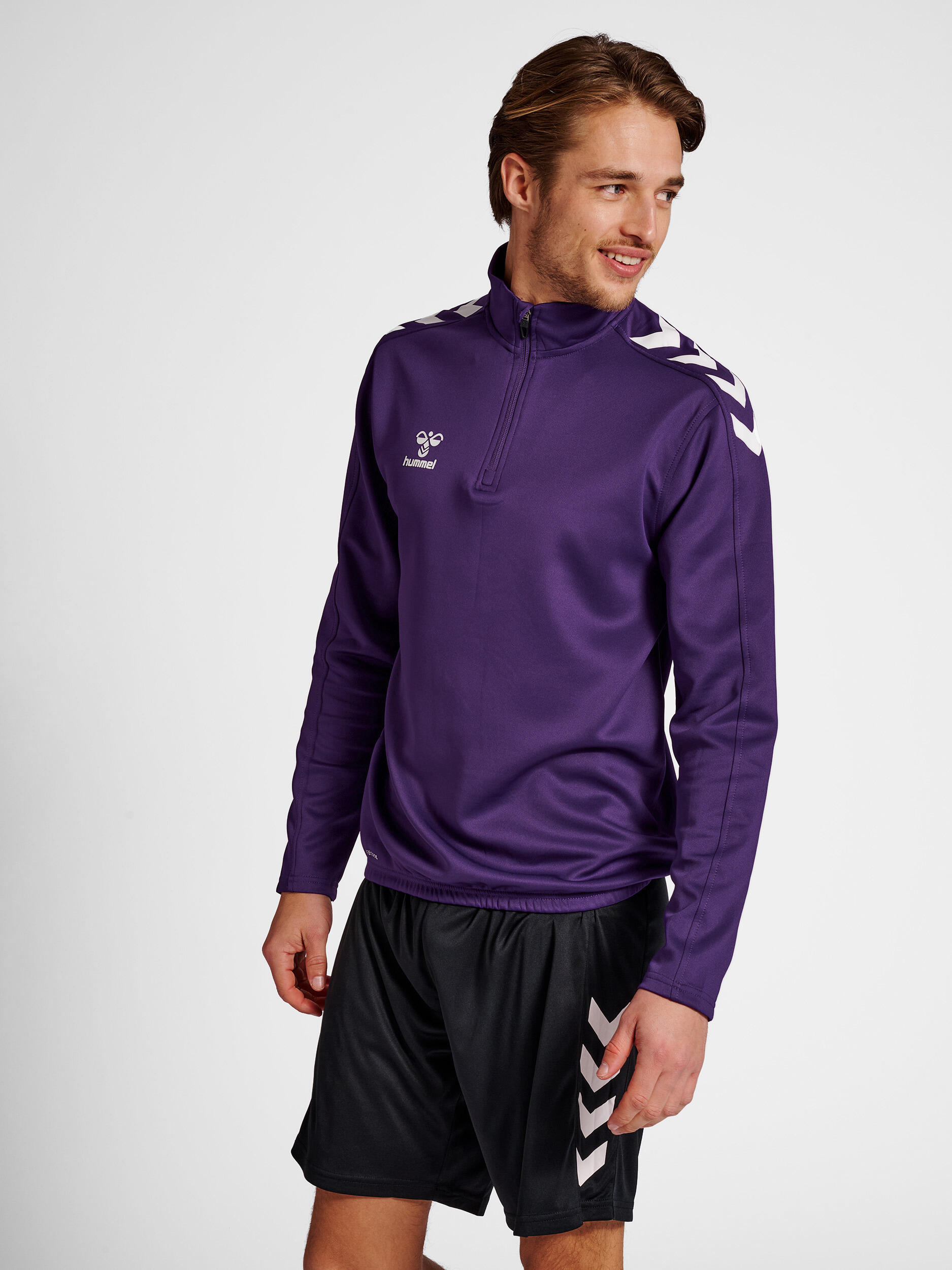 HUMMEL Halbreißverschluss Sweatshirt Hmlcore Erwachsene HUMMEL