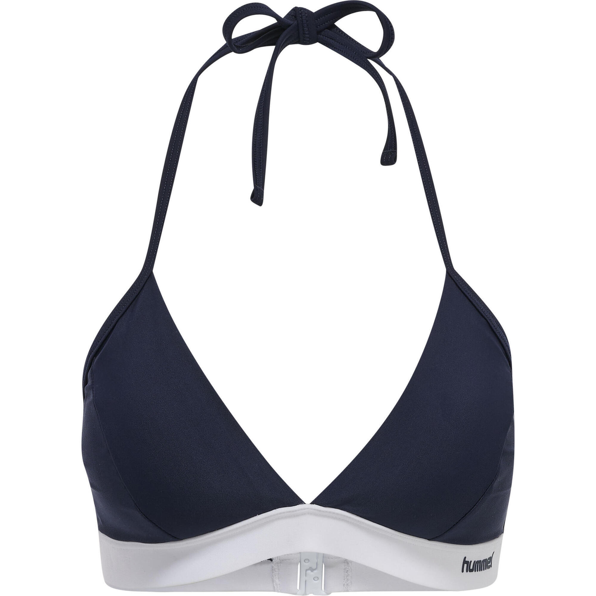 Hummel - Hummel Swim Halterneck Hmlkaya Swim Halterneck - Haut De Maillot De Bain (bikini) - Bleu - Decathlon