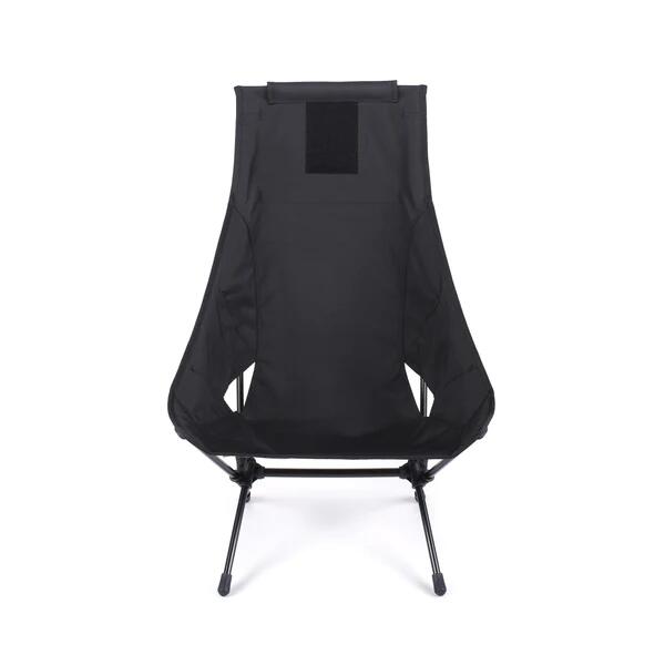 Tactical Chair Two Foldable Camping Chair -Black - Decathlon