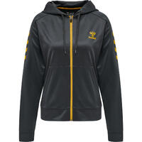 Hmlaction Poly Zip Hoodie Woman Sweat À Capuche Zippé Femme