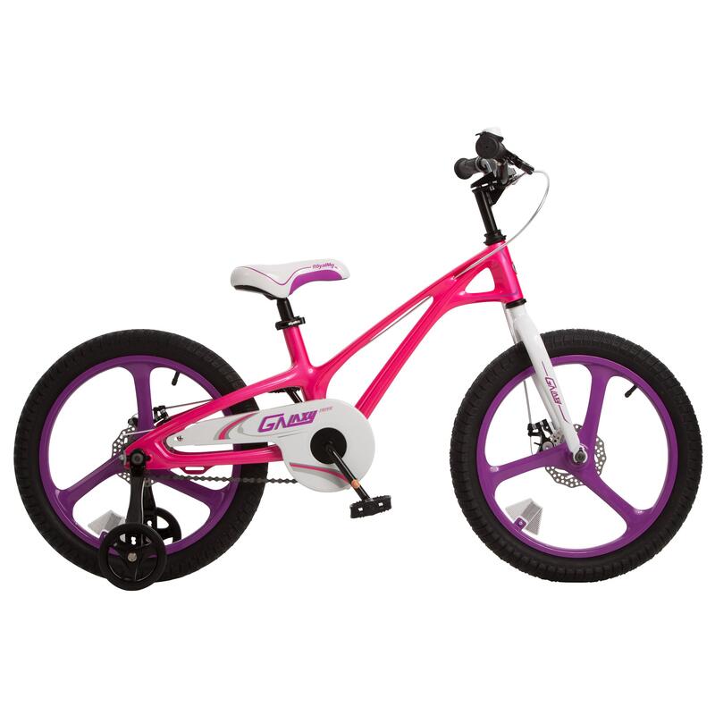 BICICLETA COPII G1602C Galaxy 16" Roz/Alb