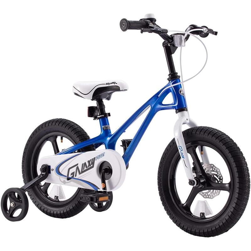 BICICLETA COPII G1601C Galaxy 16" Albastru/Alb