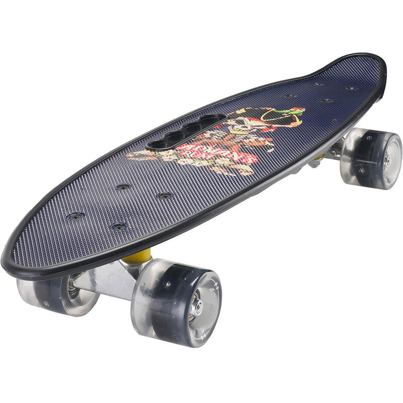 Penny board Portabil ABEC-7, PU, Aluminiu, Adman's Rum