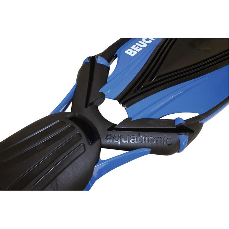 AQUABIONIC BLUE SCUBA DIVING FINS - BLUE