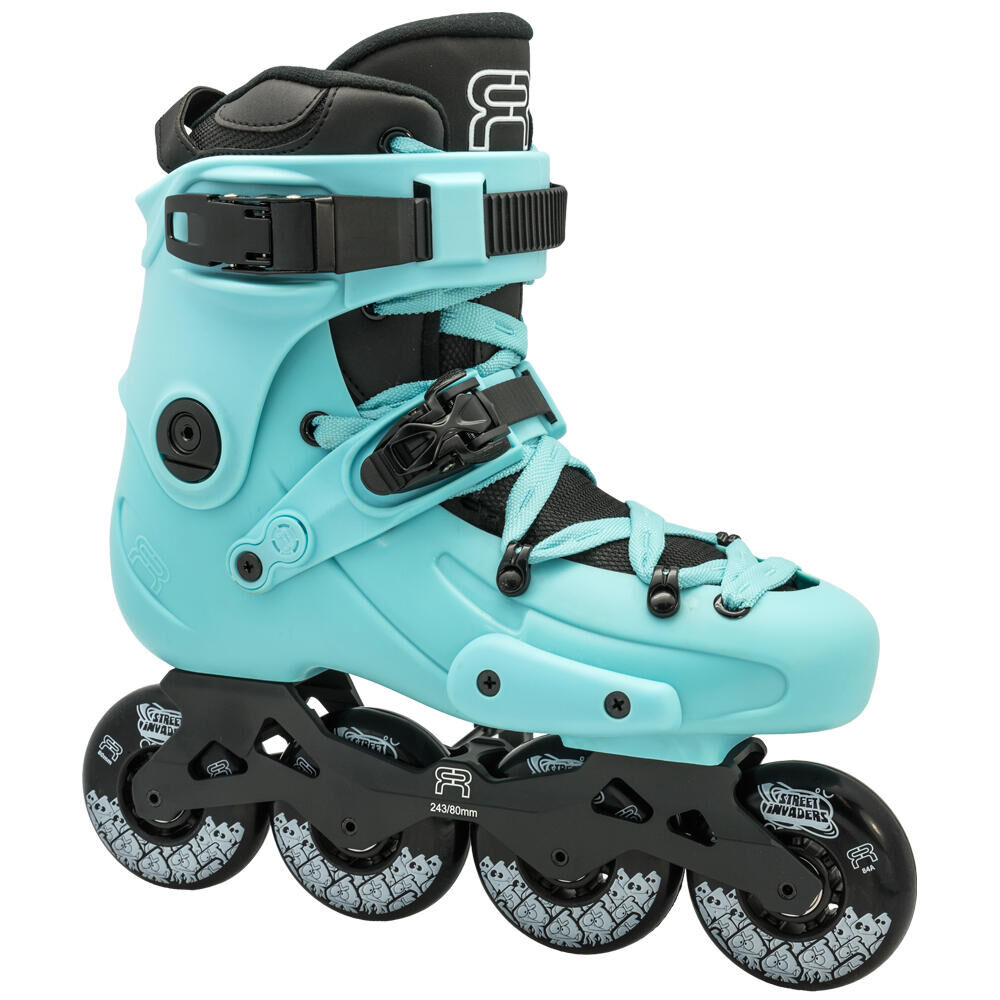 FR SKATES FR 1 80 UNISEX INLINE FITNESS, FREESTYLE & FREERIDE SKATES – LIGHT BLUE