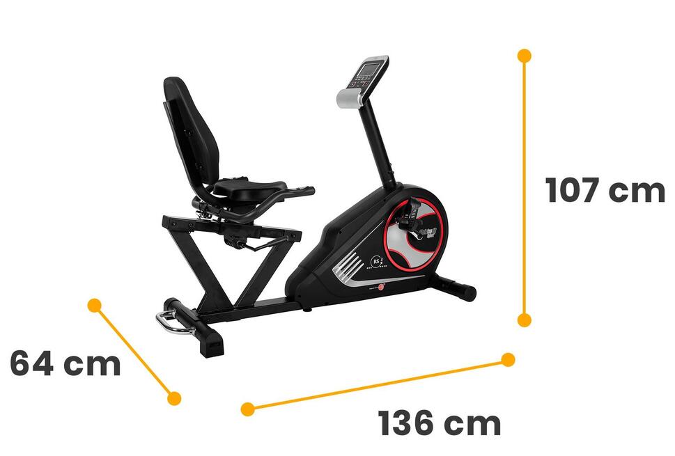 Rower treningowy Christopeit RS3 poziomy