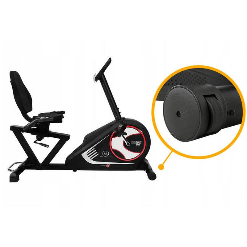Rower treningowy Christopeit RS3 poziomy CHRISTOPEIT Decathlon