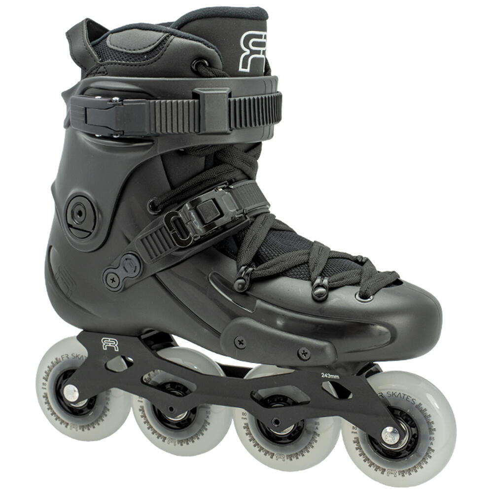 FR SKATES FR 2 80 UNISEX INLINE FITNESS, FREESTYLE & FREERIDE SKATES – BLACK