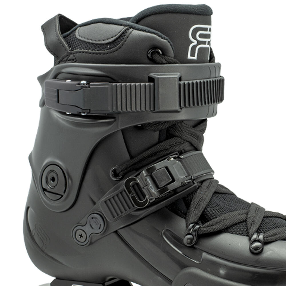 FR 2 80 UNISEX INLINE FITNESS, FREESTYLE & FREERIDE SKATES – BLACK 2/5