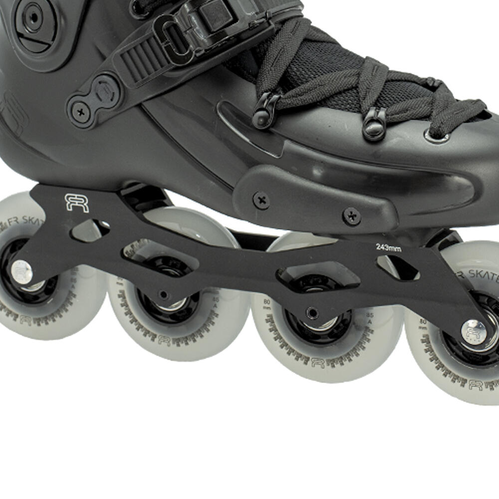 FR 2 80 UNISEX INLINE FITNESS, FREESTYLE & FREERIDE SKATES – BLACK 3/5