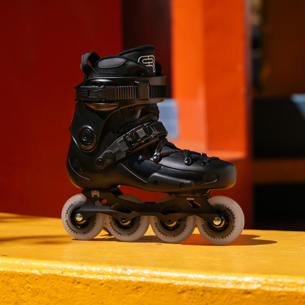 FR 2 80 UNISEX INLINE FITNESS, FREESTYLE & FREERIDE SKATES – BLACK 5/5