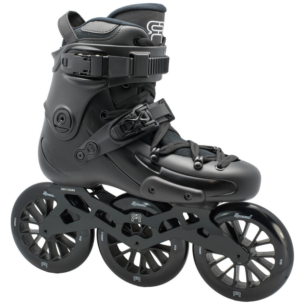 FR SKATES FR 1 325 UNISEX INLINE FITNESS, FREESTYLE & FREERIDE SKATES – BLACK