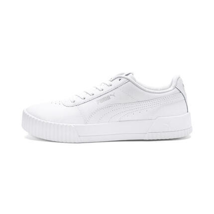 Puma Carina L Damen Sneaker Leder Schuhe weiss 370325 02