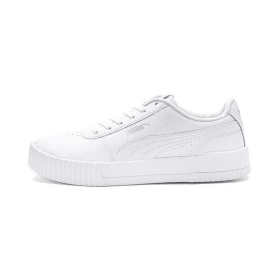Puma Carina L Damen Sneaker Leder Schuhe weiss 370325 02