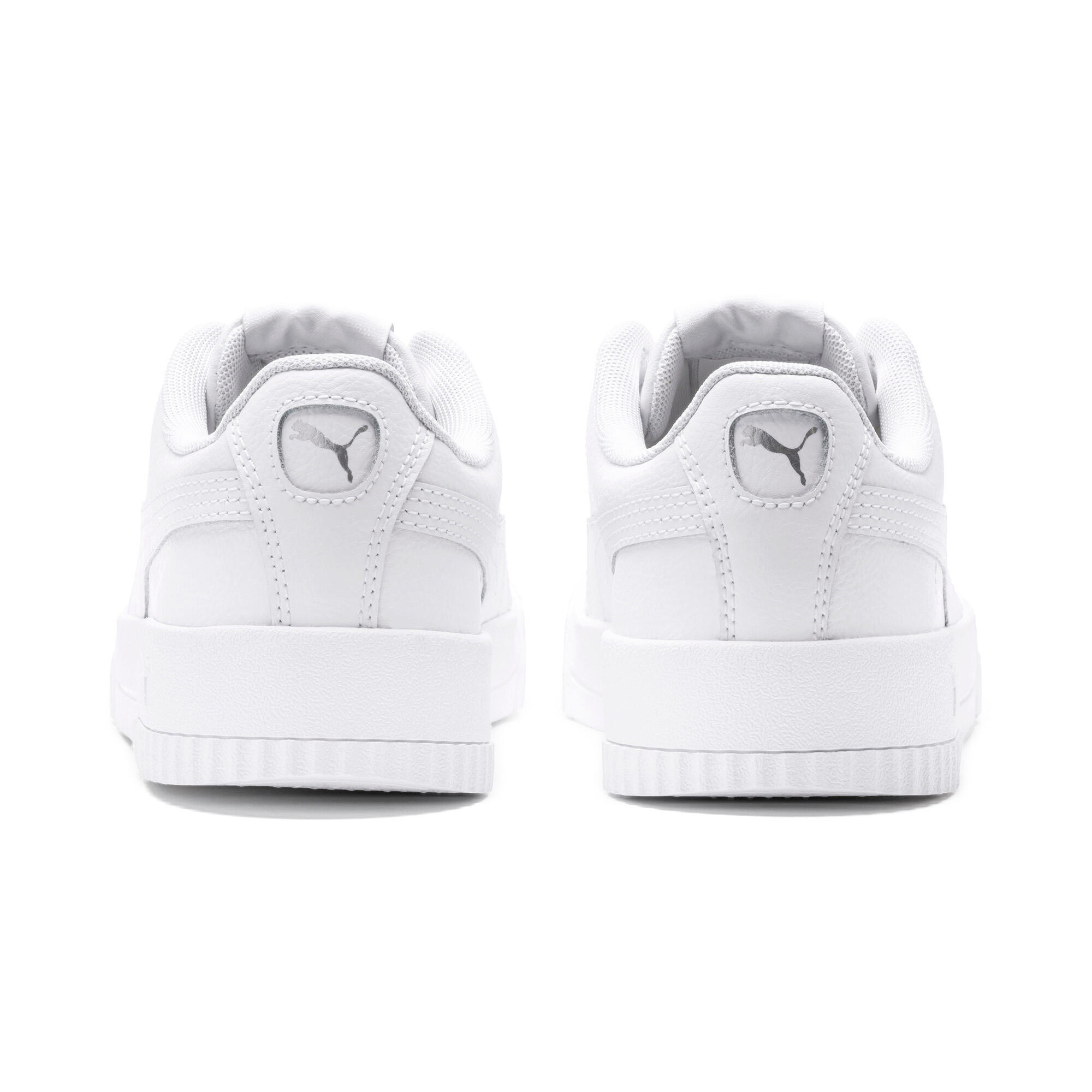 Puma Carina L Damen Sneaker Leder Schuhe weiss  370325 02 3/7