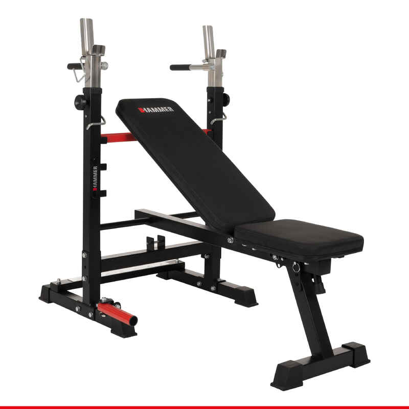 HAMMER Hantelbank Force 4.0 mit Rack